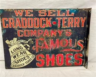 LONG WEAR FAMOUS SHOES FLANGE SIGN