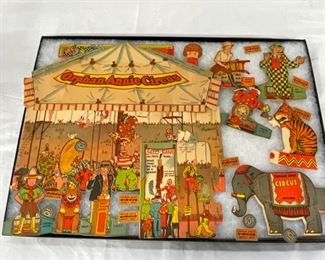 1920-30'S ORPAHN ANNIE CIRCUS CARDBOARD