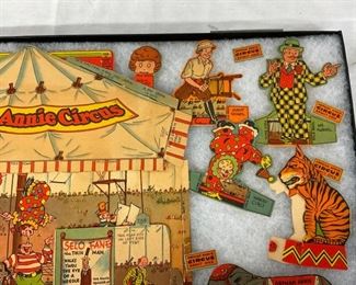 W/SEVERAL CARDBOARD CUT OUT ANIMALS