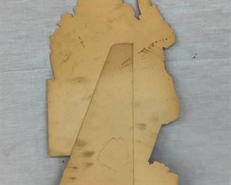 BACKVIEW 11X19 PEPSI SANTA CARDBOARD