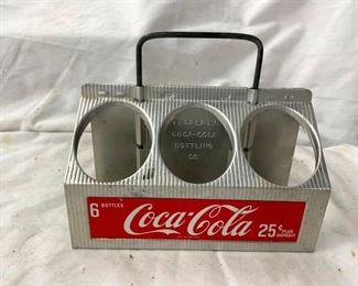ALUM. COCA-COLA 6 PACK CARRIER