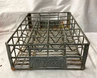 METAL COCA-COLA CRATE