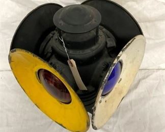 TOP VIEW 4 WAY RR LANTERN