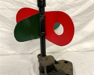 RED/GREEN RR TRACK INDICATOR