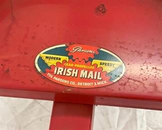 CLOSE UP W/PARSONS ORG. TAG