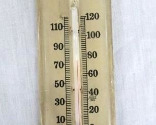 DRINK COCA-COLA DECO STYLE THERMOMETER