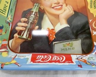BOTTOM VIEW 1953 Coca Cola TRAY