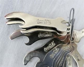 CLOSE VIEW COLLECTION COKE OPENERS