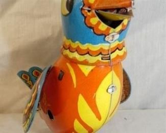 FRONT VIEW 6X5 TIN LITHO BIRD