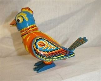 OTHERSIDE TIN LITHO KEYWIND BIRD