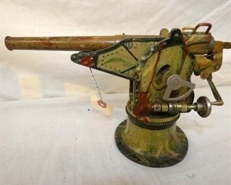 GERMAN CAST TOY CANNON