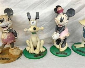 SET OF EARLY 12IN. DISNEY CHARACTERS
