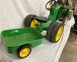 W/ JOHN DEERE TRAILER