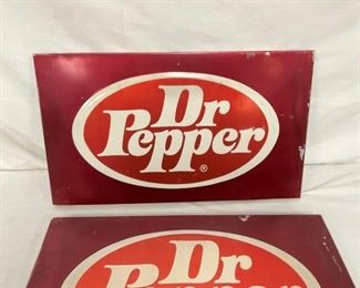 CLOSEUP EMB. DR. PEPPER SIGNS