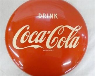 12IN ORIG. DRINK COCA COLA BUTTON
