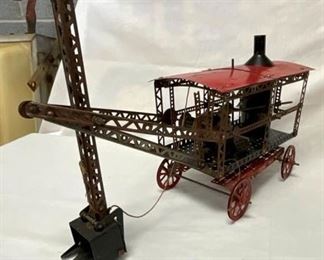 FRONT VIEW TRUMODEL STEAM SHOVEL 21X13