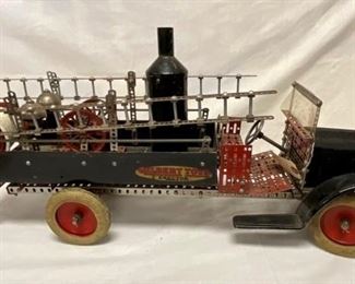 GILBERT TOYS ERECTOR FIRE TRUCK