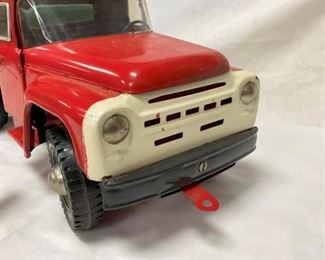 FRONT VIEW DUMP TRUCK