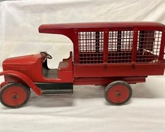 BUDDY L LIVESTOCL PANEL TRUCK