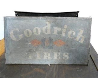EARLY GOODRICH TIRES DISPLAY