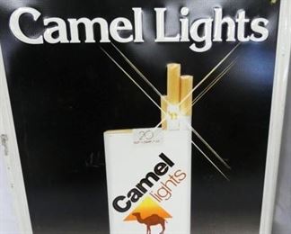 VIEW 3 EMB. CAMEL LIGHTS SIGN