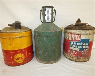 G. STATION CAN, UNICO, SHELL CANS
