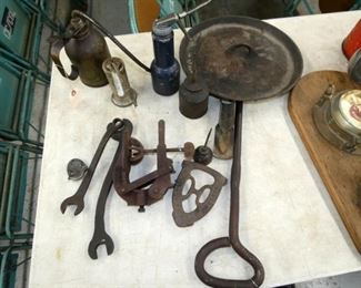 EARLY WRENCHES, OILERS, ETC