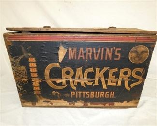 WOODEN MARVINS CRACKER BOX 22X14