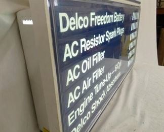 VIEW 3 DELCO PRICING SIGN