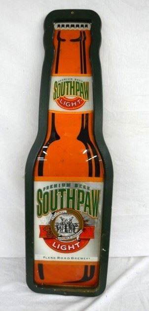 SOUTHPAW BOTTLE SIGN