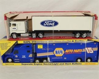 NYLINT FORD & NAPA TOY TRUCKS