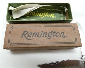 REMINGTON POCKET KNIFE W/BOX