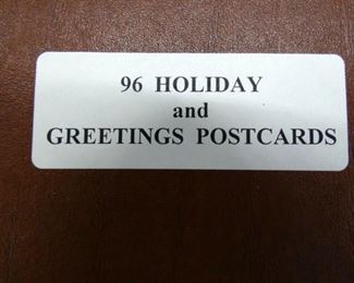 BOOK OF 96 HOLDAY/GREETING POSTCARDS