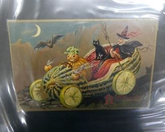 EARLY VINTAGE ORG. HALLOWEEN POSTCARDS - TO BE SOLD CHOICE PER POSTCARD 