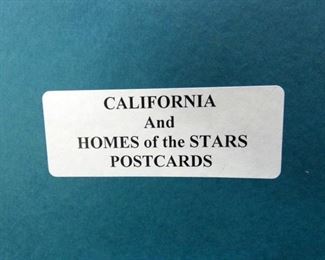 CA/MOVIE STAR HOMES POSTCARDS 