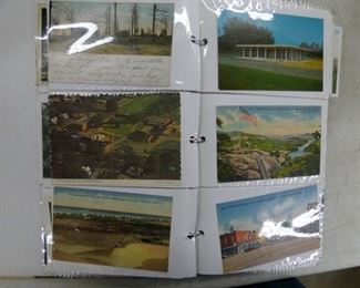 BOOK OF 100'S OF NC POSTCARDS 