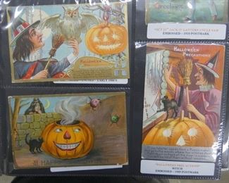  EARLY HALLOWEEN POSTCARDS - TO BE SOLD CHOICE PER POSTCARD 