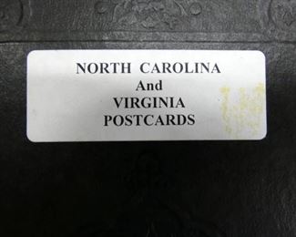 BOOK OF NC & VA POSTCARDS 