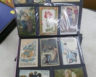 BOOK OF EARLY "LOVE CARDS" 