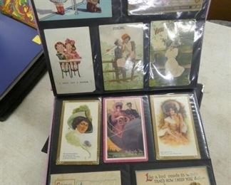 BOOK OF EARLY "LOVE CARDS" 