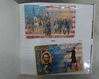 BOOK OF PRESIDENTIAL POSTCARDS 