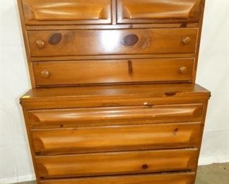PINE MID CENTURYCHEST OF DRAWERS