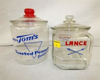 TOMS & LANCE STORE JARS