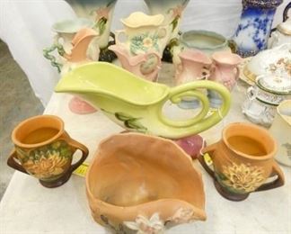 SEVERAL PIECES HULL POTTERY