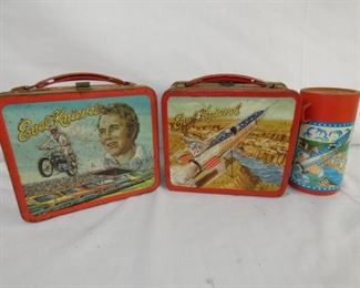 VIEW 5 EVIL KNIEVEL LUNCH BOXES