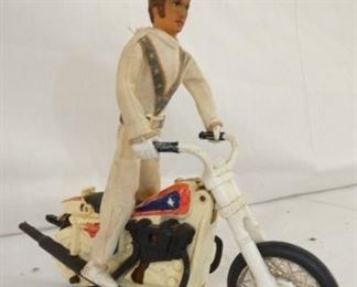 EVEL KNIEVEL FIGURE W/ MOTORCYCLE
