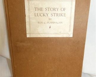 1947 STORY LUCKY STRIKE WORLDS FAIR BOOK