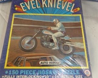 VIEW 3 EARLY EVEL KNIEVEL ITEMS