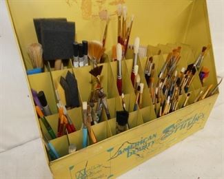 VIEW 3 BRUSH DISPLAY W/ PRODUCT