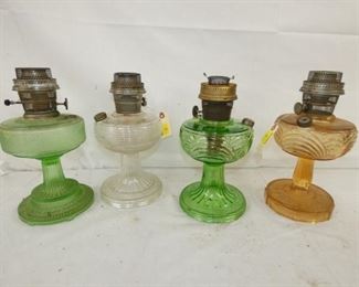 COLLECTION ALADDIN OIL LAMPS